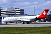 HB-JVF @ EGCC - Helvetic Airlines - by Chris Hall