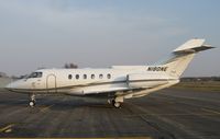 N180NE @ KAXN - BAe Hawker 800 on the line. Not often do you see a jet parked on the line here. - by Kreg Anderson