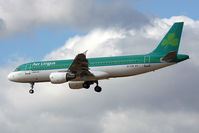 EI-CVB @ EGNT - Airbus A320-214 on approach to Rwy 25 at Newcastle Airport in 2009. - by Malcolm Clarke