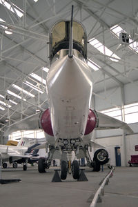 XR220 @ EGWC - BAC TSR-2. The second prototype at RAF Cosford's Aerospace Museum in 1991. - by Malcolm Clarke