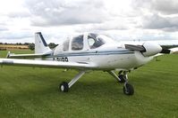 G-PUPP @ X5FB - Beagle B-121 Pup 150 at Fishburn Airfield, UK in 2008. - by Malcolm Clarke