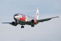 G-CELD @ EGNT - Boeing 737-33A at Newcastle Airport in 2006. - by Malcolm Clarke