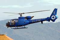 G-LEDR @ LEMG - An immaculately presented ex military Gazelle - by  Brian T Richards