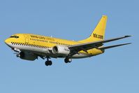 D-AGEQ @ EGNT - Boeing 737-75B at Newcastle Airport in 2006. - by Malcolm Clarke