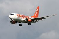 G-EZKA @ EGNT - Boeing 737-73V at Newcastle Airport in 2007. - by Malcolm Clarke