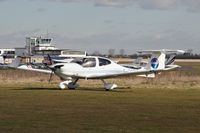 G-CCZU @ EGTC - Diamond DA-40D Diamond Star at Cranfield Airport in 2006. - by Malcolm Clarke