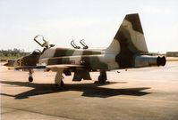 74-1552 - F-5 Freedom Fighter from RAF Alconbury at RAF Lakenheath, Summer 1977.