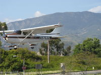 N97532 @ SZP - 1979 Cessna 182Q SKYLANE, Continental O-470-U 230 Hp @ 2,400 rpm for 100LL, on final Rwy 22 - by Doug Robertson