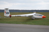 G-DDVL @ EGHL - Schleicher ASW19 at Lasham - by moxy