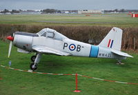 G-BZRE @ EGHH - HUNTING PROVOST T1. COMPOSITE WITH WINGS FROM WW450 - by moxy