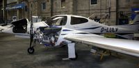 G-LULV @ EGNE - At the service centre - by Paul Lindley