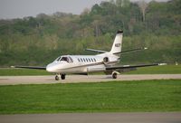 N567F @ KLUK - one of Macy's corporate jets on arrival - by Kevin Kuhn