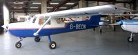 G-BEOK @ EGNE - At the Technical college