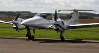 G-OPFR @ EGNE - waiting