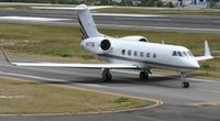 N477QS @ TNCM - N477QS at the holding point alpha for take off at TNCM - by Daniel Jef