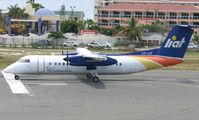 V2-LGG @ TNCM - Liat V2-LGG at the lines at runway 10 TNCM for take off - by Daniel Jef