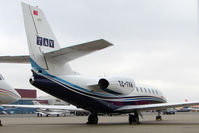 TC-TVA @ EGGW - Turkish Citation Sovereign at Luton - by Terry Fletcher