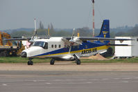 D-CAAZ @ EGMC - Arcus Air Dornier 228 at Southend
