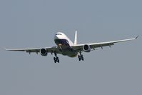 G-SMAN @ EGNT - Airbus A330-243 on finals to Rwy 25 at Newcastle Airport in 2006. - by Malcolm Clarke