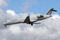 F-GRZB @ EGNT - Canadair CL-600-2C10 Regional Jet CRJ-702 at Newcastle Airport in 2009. - by Malcolm Clarke