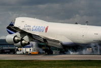 B-18721 @ EGCC - China Airlines cargo - by Chris Hall