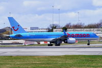 G-OOBE @ EGCC - Thomson - by Chris Hall