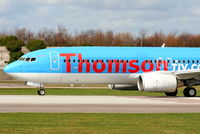 G-CDZL @ EGCC - Thomson - by Chris Hall