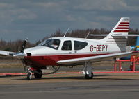 G-BEPY @ EGLK - LEAVING THE PUMPS - by BIKE PILOT