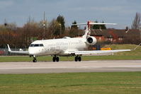 5A-LAC @ EGCC - Libyan Airlines - by Chris Hall