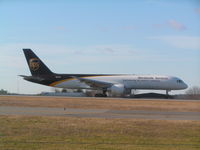 N407UP @ MHT - take off from runway 35 - by John Newall