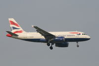 G-EUPZ @ EBBR - Arrival of flight BA392 to RWY 02 - by Daniel Vanderauwera