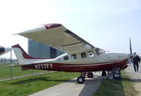 N777FY @ EDNY - Cessna P210N Pressurised Centurion at the AERO 2010, Friedrichshafen - by Ingo Warnecke