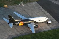 G-POWC @ EGSS - G-POWC B737 at Stansted, closed by volcanic ash, provides an opportunity for balloon flight - by Pete Hughes