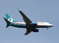N281AT @ MCO - Boeing 737-700 - by Florida Metal
