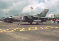 ZD788 @ EGXC - Royal Air Force Tornado GR1 (c/n BS131). Operated by 17 Squadron, coded 'CB'. - by vickersfour