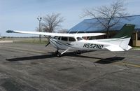 N552ND @ KAXN - University of North Dakota Cessna 172S Skyhawk at the fuel pump. - by Kreg Anderson