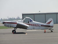 N8821L @ POC - Waiting for glider to be readied - by Helicopterfriend