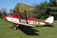 G-AOJK @ EGCL - at Fenland on a fine Spring day for the 2010 Vintage Aircraft Club Daffodil Fly-In