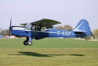 G-AIGF @ EGCL - at Fenland on a fine Spring day for the 2010 Vintage Aircraft Club Daffodil Fly-In