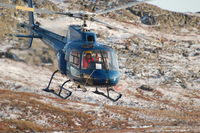 C-GWMO - Nice picture of Heli Explore Astar take off part one