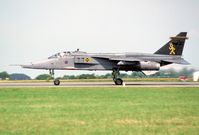 XX117 @ EGXJ - Royal Air Force Jaguar GR3A. Operated by 16 (R) Squadron. Cottesmore. - by vickersfour
