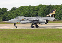 XX117 @ EGYC - Royal Air Force Jaguar GR3A. Operated by 16 (R) Squadron. Coltishall. - by vickersfour