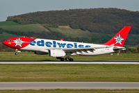 HB-IQZ @ LOWW - Edelweiss at Vienna