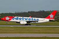 HB-IQZ @ LOWW - Edelweiss at Vienna