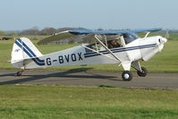 G-BVOX @ EGBG - 1991 Taylorcraft Aviation Corporation TAYLORCRAFT F-22 at Leicester - by Terry Fletcher