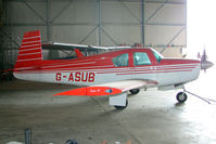 G-ASUB - 1964 Mooney Aircraft Corporation MOONEY M20E at North Cotes Airfield - by Terry Fletcher