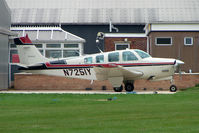 N7251Y @ EGNF - 1985 Beech A36 at Netherthorpe