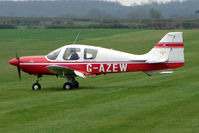 G-AZEW @ EGNF - 1969 Beagle Aircraft Ltd BEAGLE B121 SERIES 2 at Netherthorpe