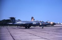 XV161 @ EGDA - Coded 105/E of 800NAS on disply at RNAS Brawdy, Wales, UK. 1969 Brawdy Naval Air Day - by Roger Winser