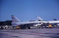 XP762 @ EGDA - Coded M of 111 Squadron RAF at RNAS Brawdy, Wales, UK. Brawdy Naval Air Day 1969 - by Roger Winser